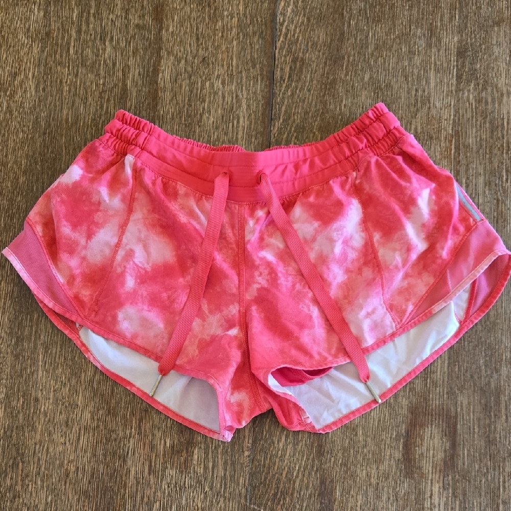 lululemon Hotty Hot Shorts, Tidal Trip Boom Juice, Women's Size 6